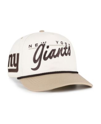 Men's Natural/Tan New York Giants Neutral Terrain Hitch Rope Adjustable Hat