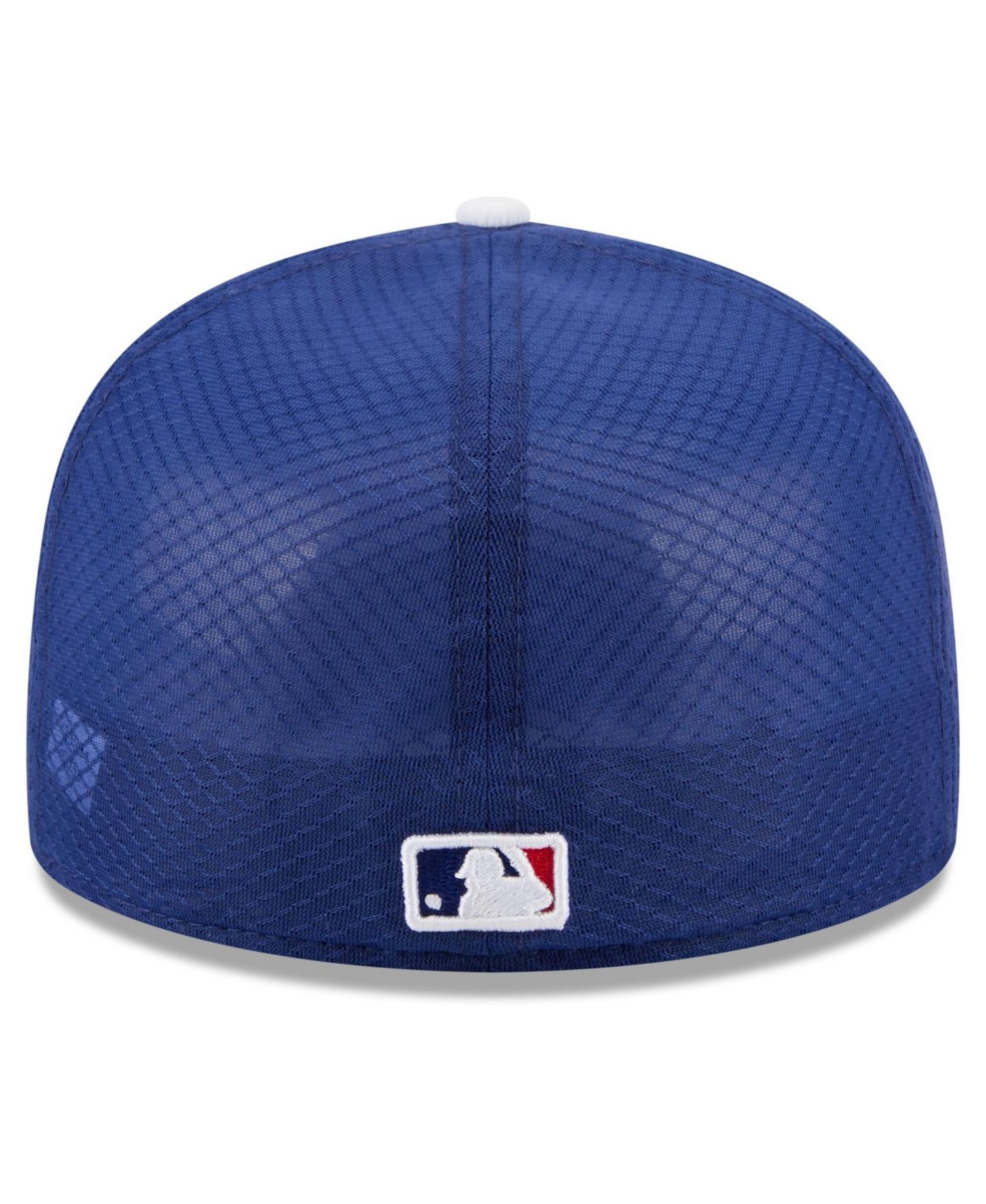 Детская кепка New Era Royal Los Angeles Dodgers Batting Practice 59FIFTY Fitted Hat — фото 4