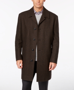London Fog Coventry Wool-Blend Overcoat
