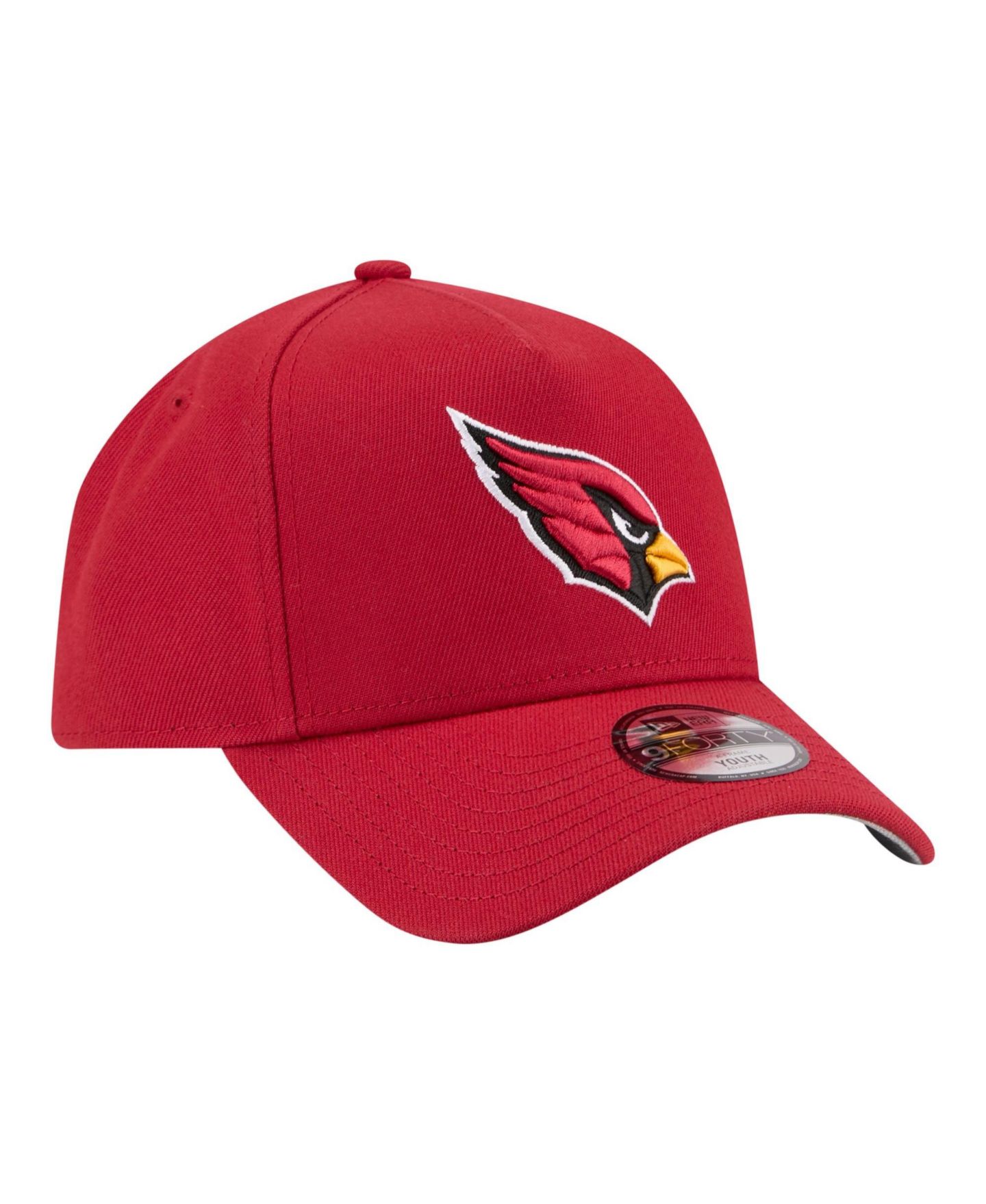 Детская кепка New Era Cardinal Arizona Cardinals 9FORTY A-Frame Adjustable Hat — фото 3