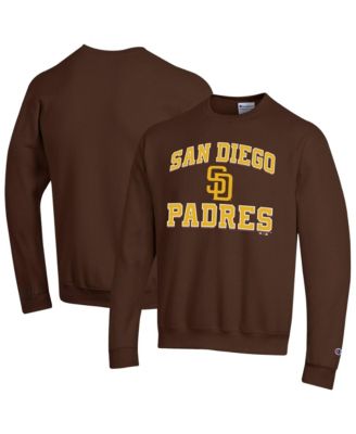 Men's Brown San Diego Padres Heart Soul Power blend Sweatshirt