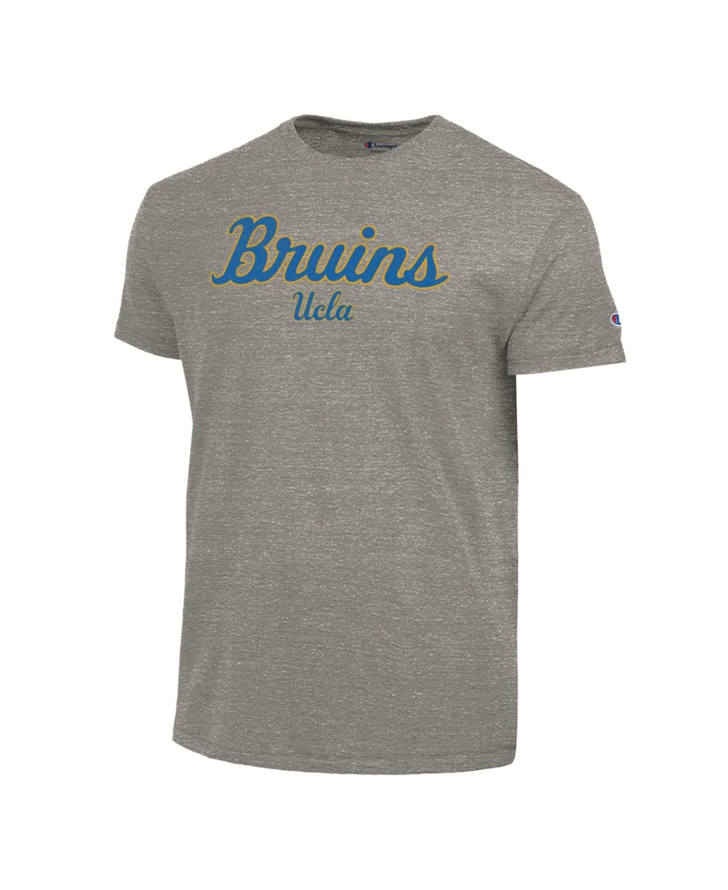 Мужская футболка Champion Charcoal Ucla Bruins Vintage Triumph Tri-Blend — фото 2