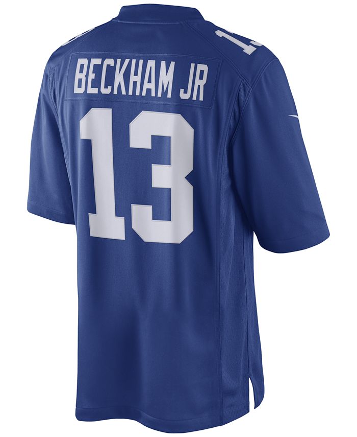Nike Men's Odell Beckham Jr. New York Giants Limited Jersey - Macy's