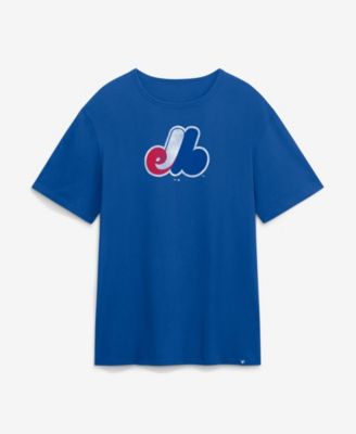 Men's Blue Montreal Expos Vintage Logo Legacy T-Shirt