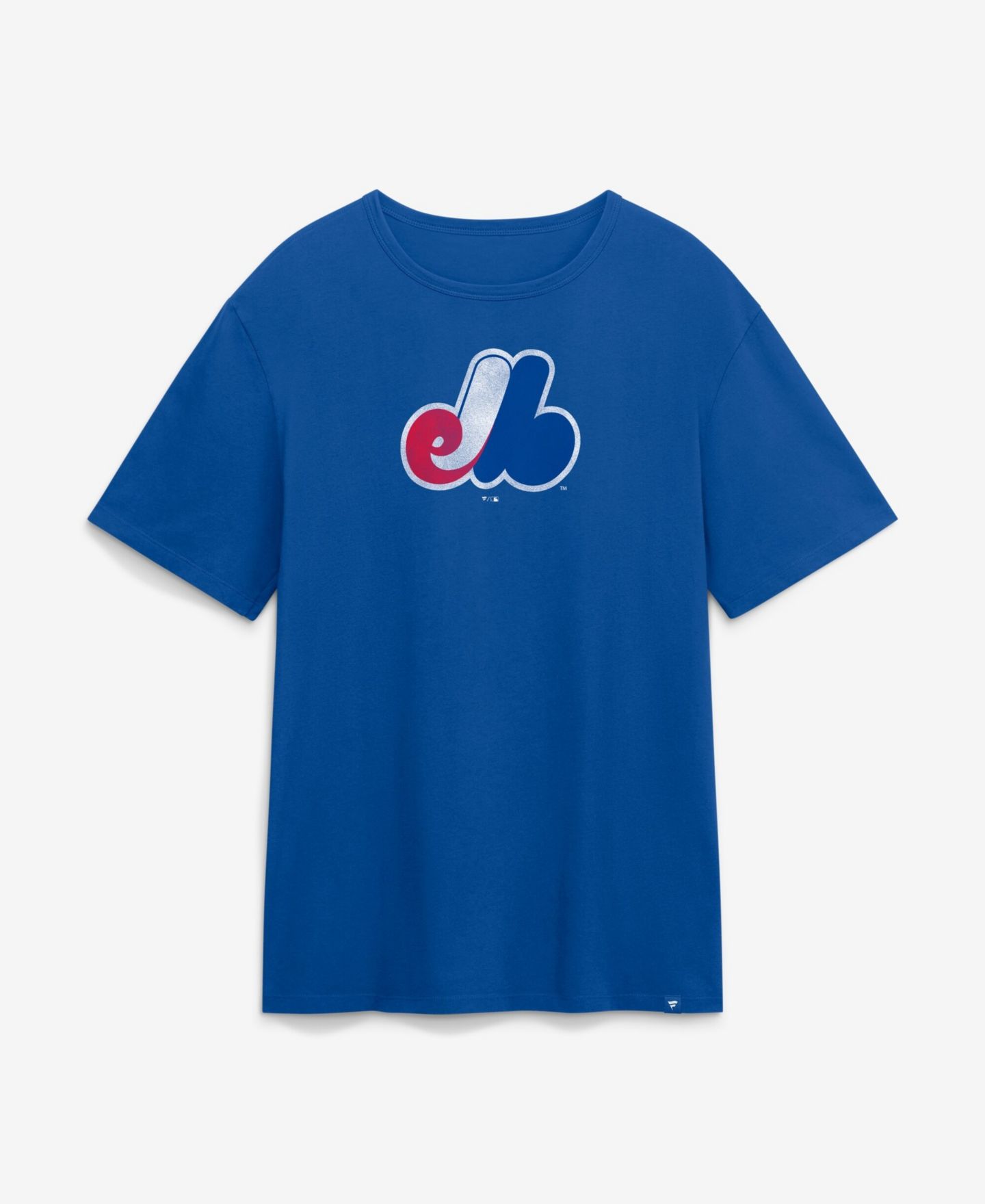 Мужская футболка Fanatics Blue Montreal Expos Vintage Logo Legacy — фото 1