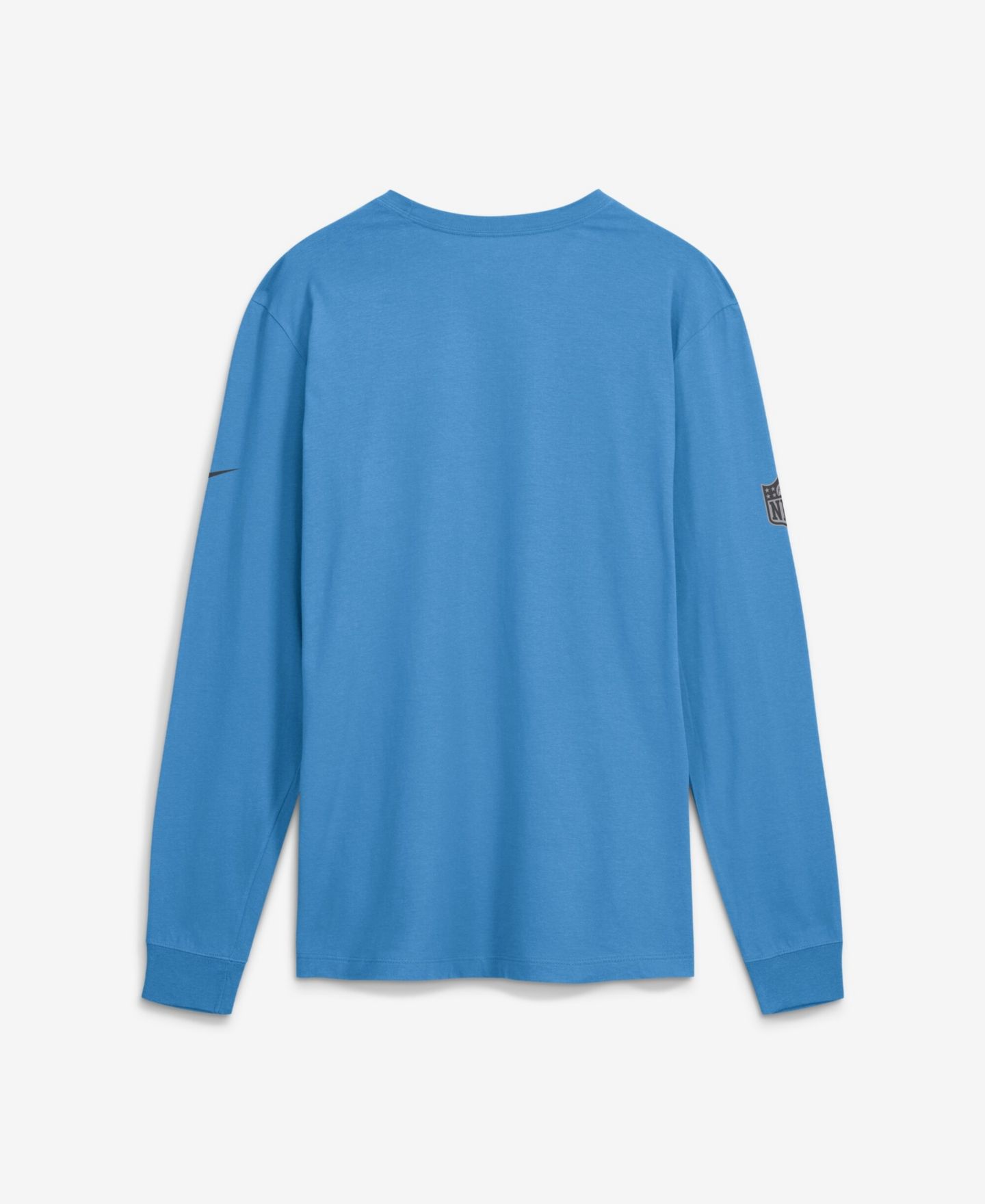 Мужская футболка Nike Light Blue Tennessee Titans Sideline Bold Arch Star Dri-FIT Long Sleeve — фото 2