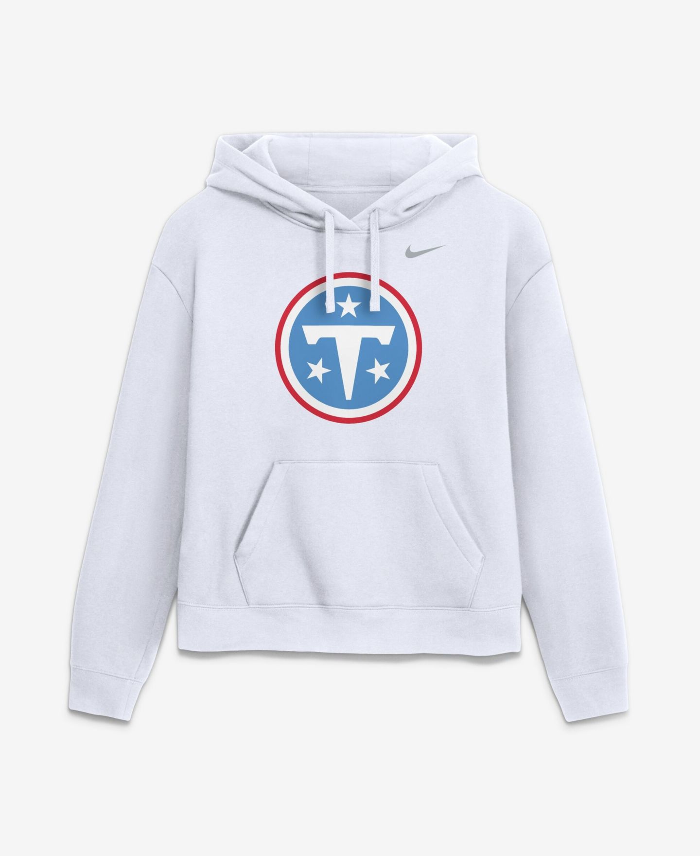 Женское худи Nike White Tennessee Titans Primetime Club — фото 1