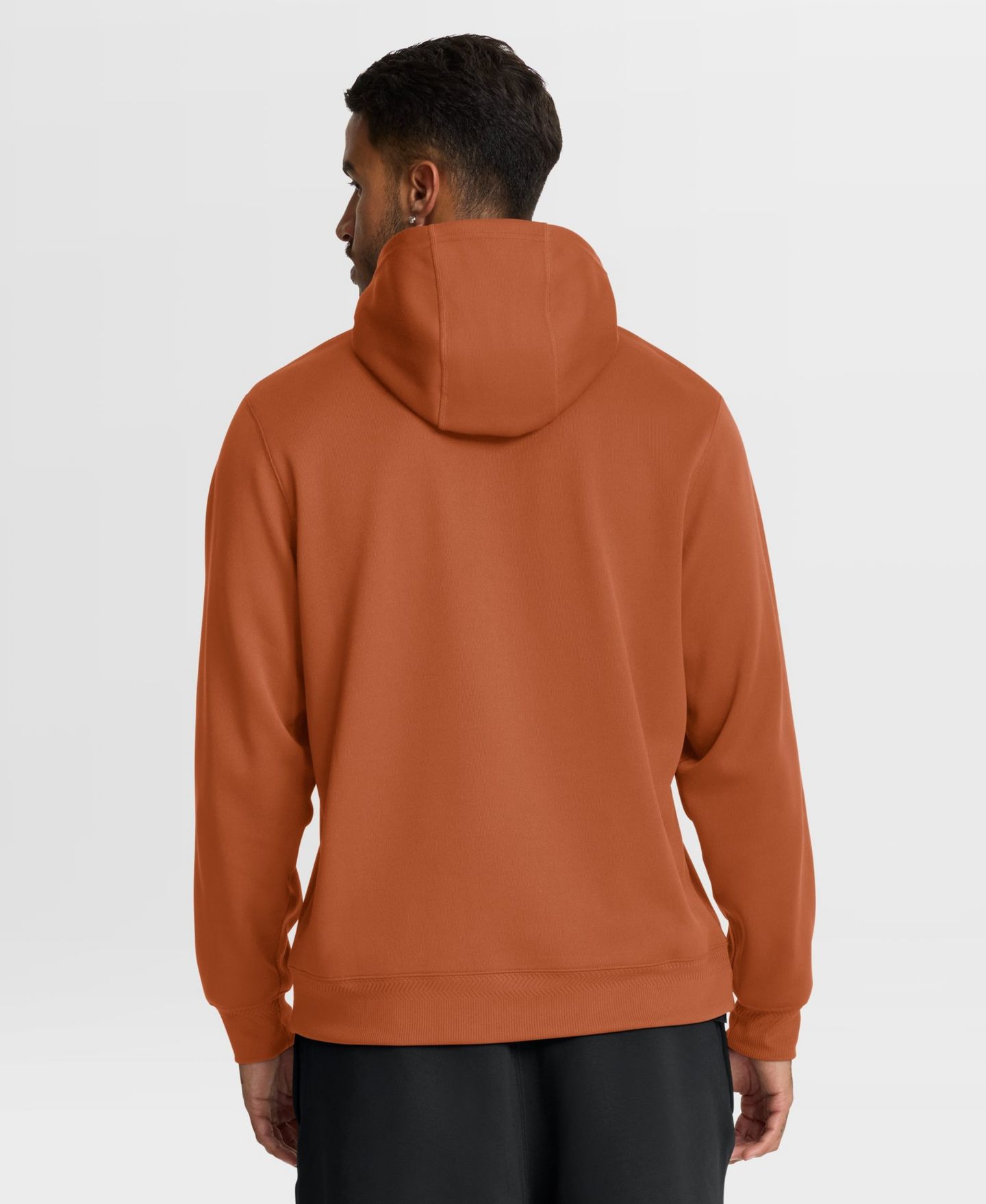 Мужское худи Nike Texas Orange Texas Longhorns Coaches Premium Dri-FIT Quarter-Zip — фото 4