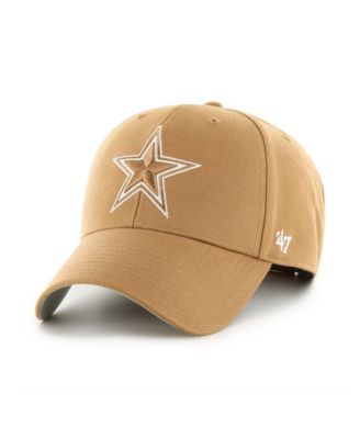 47 Brand Men's Tan Dallas Cowboys Ballpark MVP Adjustable Hat