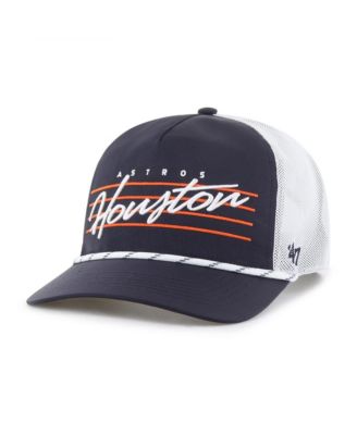 47 Brand Men's Navy Houston Astros Brrr Downburst Mesh Hitch Adjustable Hat