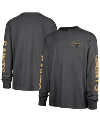 Men's Black New Orleans Saints Cairn Ravine Foundation Long Sleeve T-Shirt