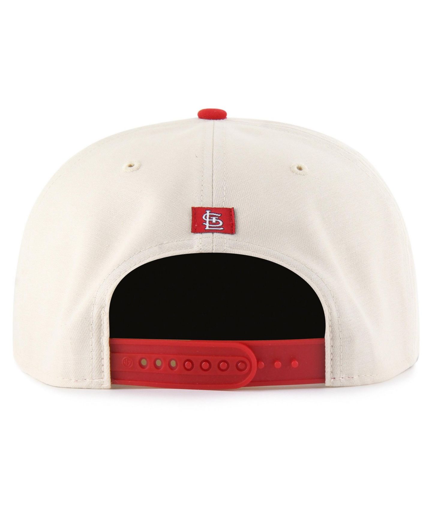 Мужская кепка '47 Brand Cream St. Louis Cardinals Payson Captain Adjustable Hat — фото 2