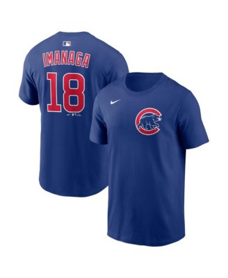 Men's Shota Imanaga Royal Chicago Cubs Name & Number T-Shirt