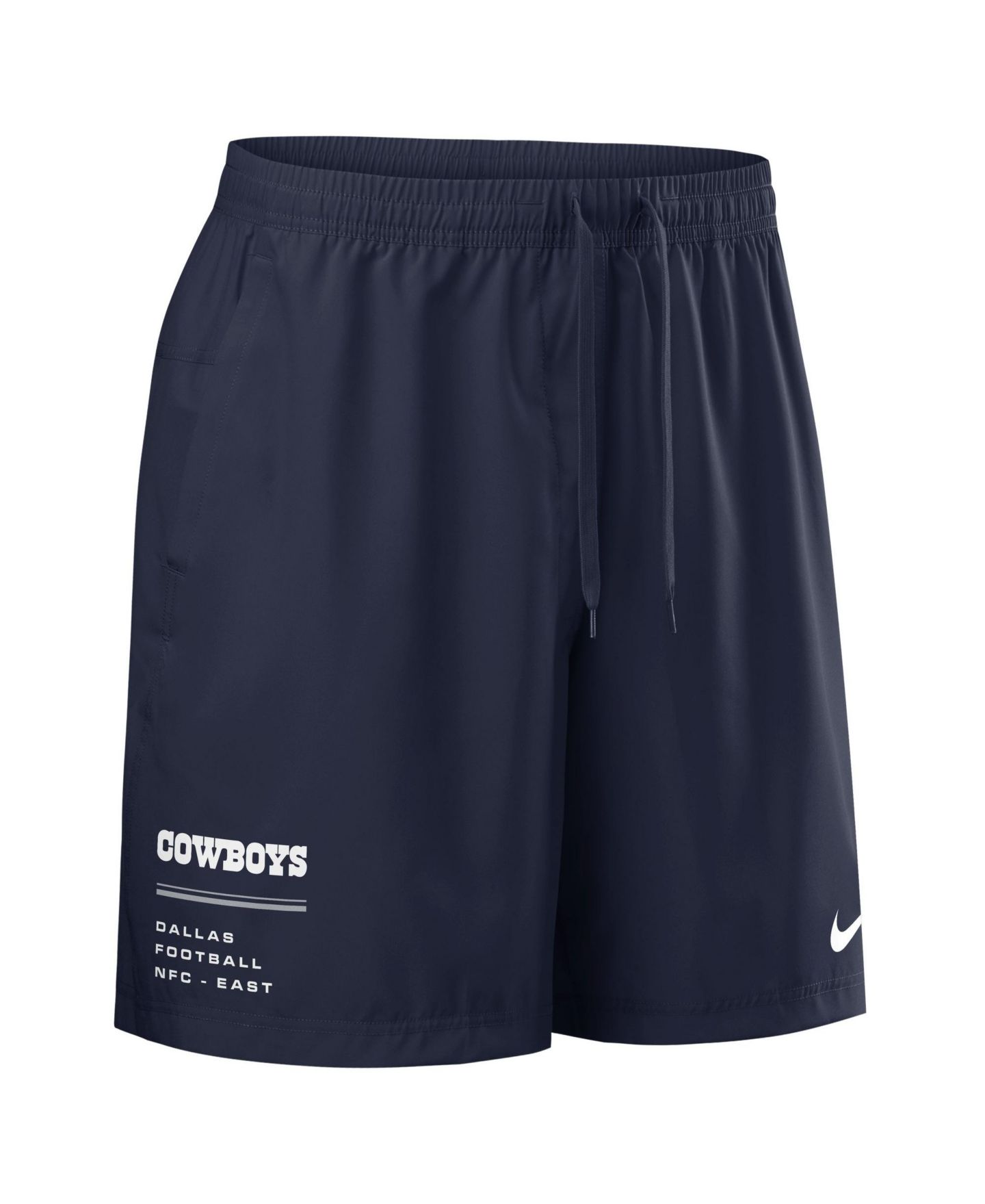 Мужские шорты Nike Navy Dallas Cowboys Form Dri-FIT — фото 2