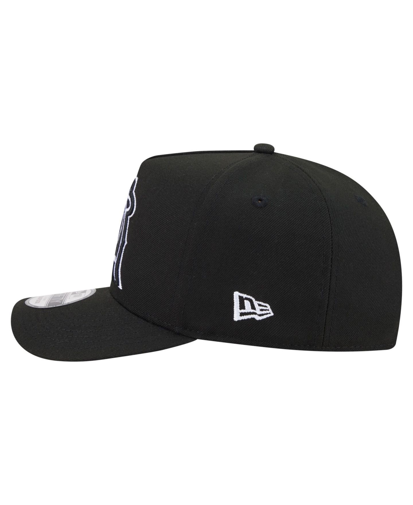 Мужская кепка New Era Black Los Angeles Angels Motion A-Frame 9FIFTY Snapback Hat — фото 5
