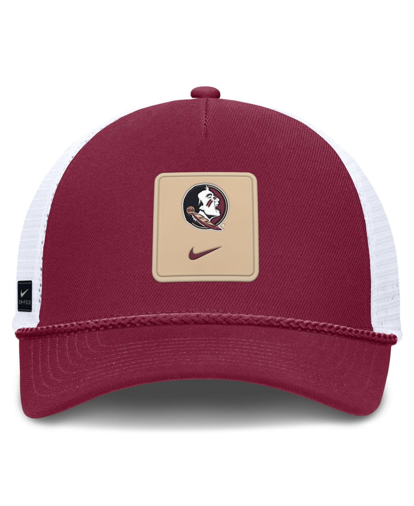 Кепка Nike Garnet Florida State Seminoles 2026 On-Field Gameday Rope Trucker Adjustable Hat — фото 2