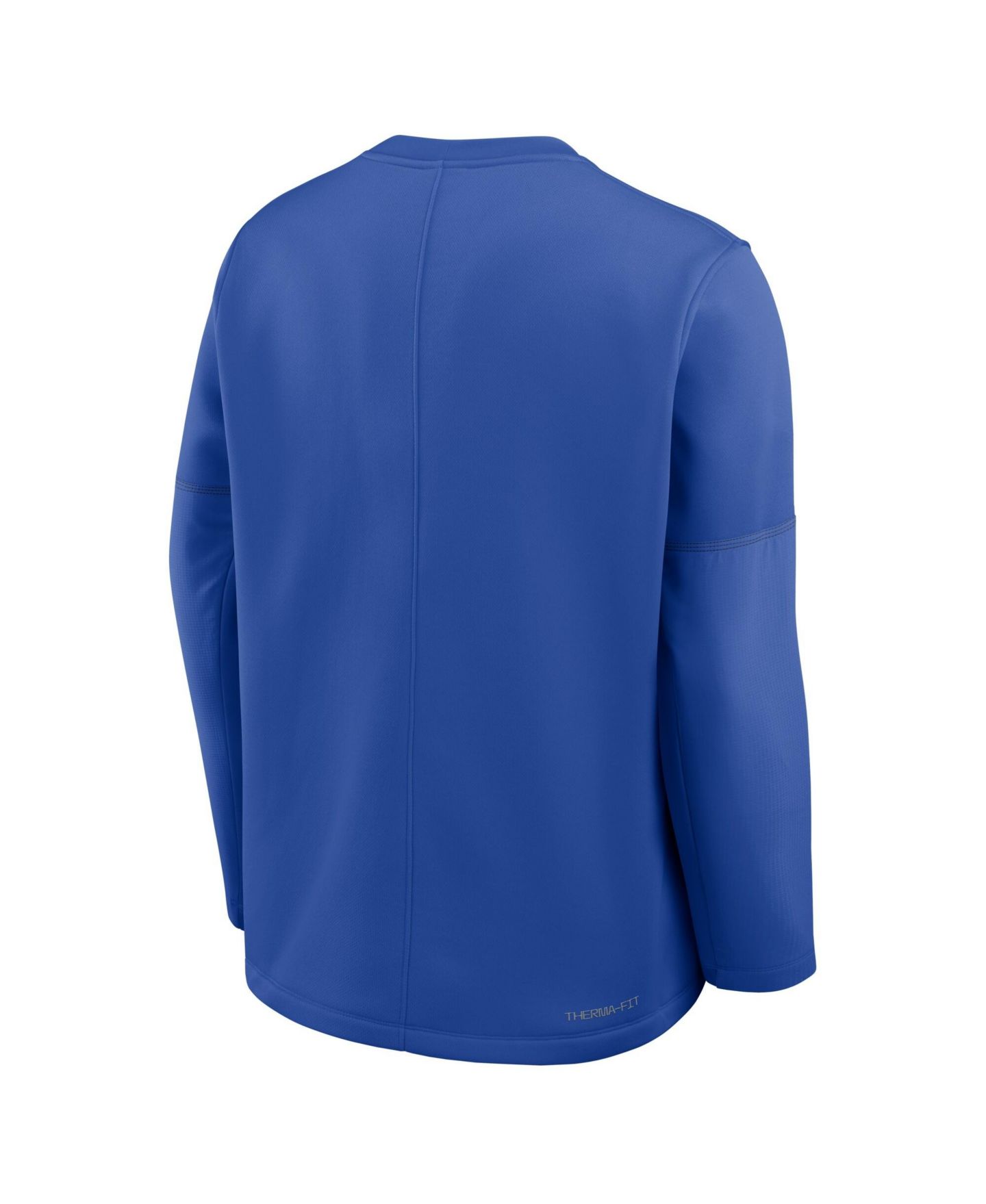 Мужской топ Nike Royal Kentucky Wildcats 2026 Sideline Coaches Therma-FIT Long Sleeve — фото 3
