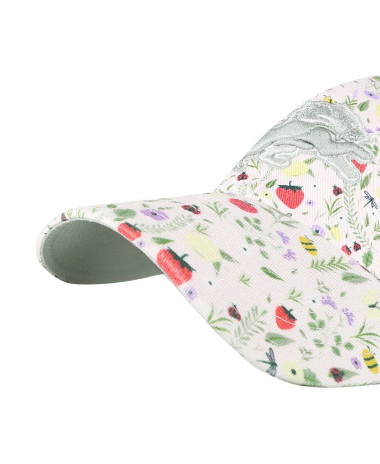Кепка '47 Brand Light Pink Detroit Lions Posey Clean Up Adjustable Hat для девочек — фото 3