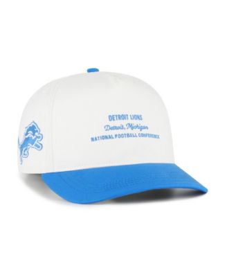 Men's White Detroit Lions Contemporary Two-Tone Hitch Adjustable Hat