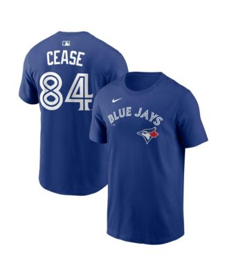Men's Dylan Cease Royal Toronto Blue Jays Name & Number T-Shirt