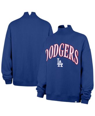 Women's Los Angeles Dodgers Vantage Oversized Mock Neck Sweatshirt