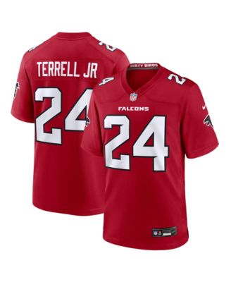 Men's A.J. Terrell Red Atlanta Falcons Game Jersey