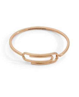 Thanks For Holding Us All Together' Paperclip Tension Bangle