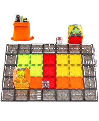 Road Building Tiles 56-Piece Construction Set, Ages 3+