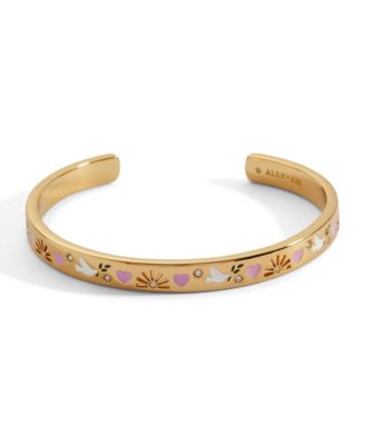 Pray, Wait and Trust Cuff Bracelet