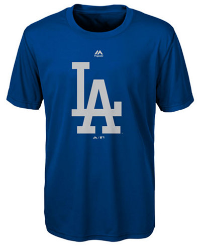 Majestic Kids' Los Angeles Dodgers Cool Base Reflective T-Shirt