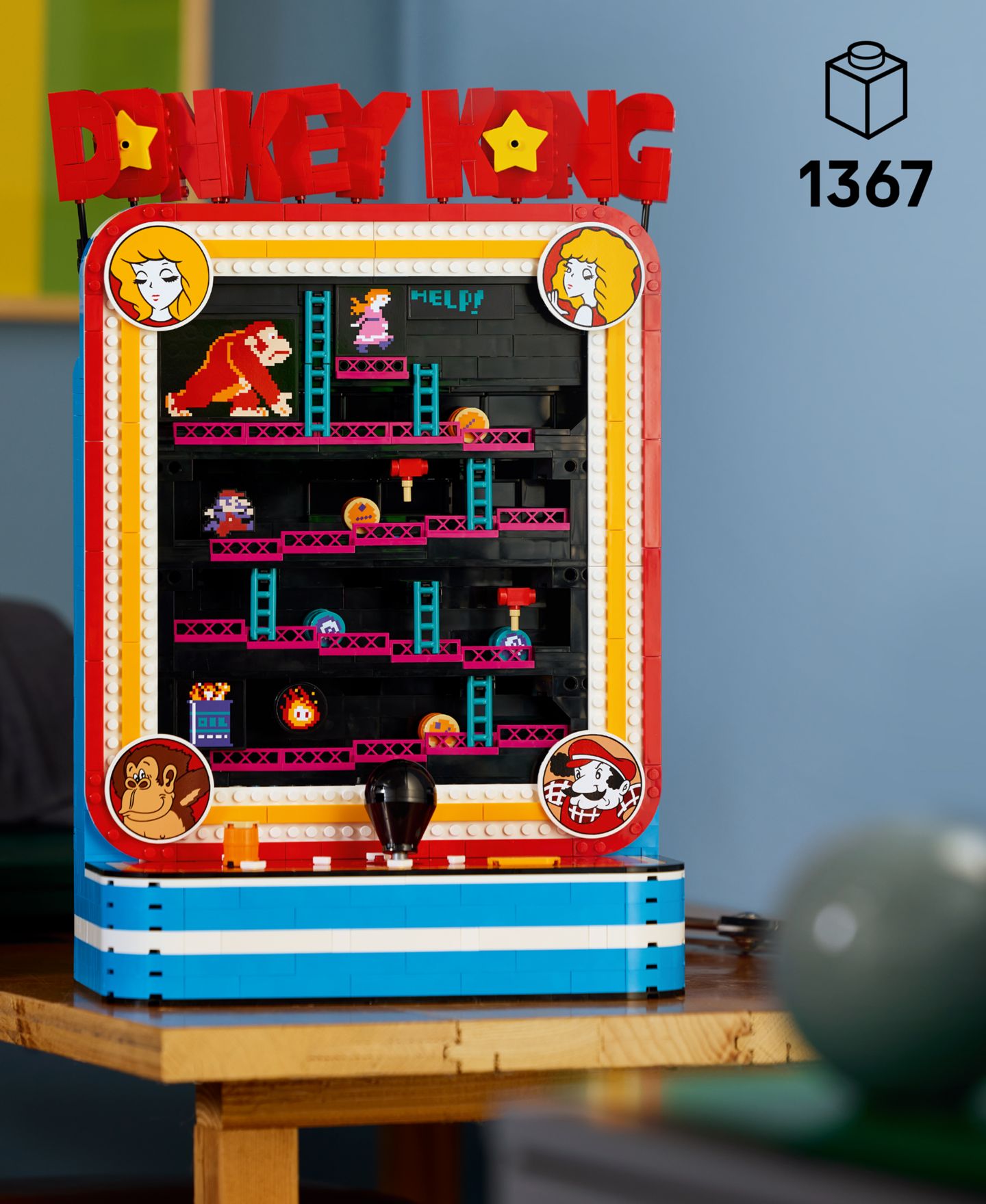Детский конструктор LEGO® Super Mario Donkey Kong Arcade 72051 1371-Piece Building Set Ages 18+ — фото 5