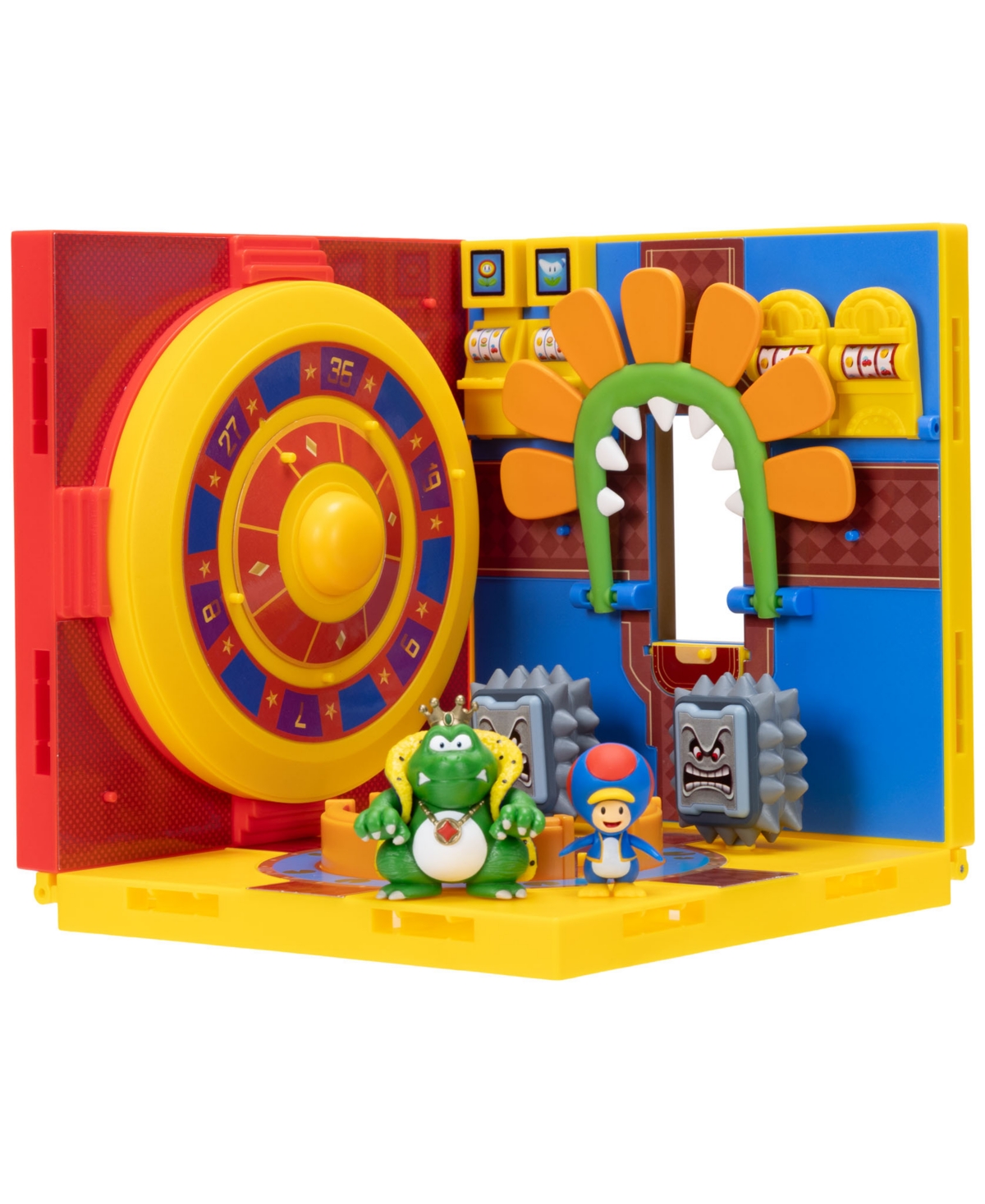 Super Mario Gateway Galaxy Interactive 2-Piece Diorama Set, Ages 3+