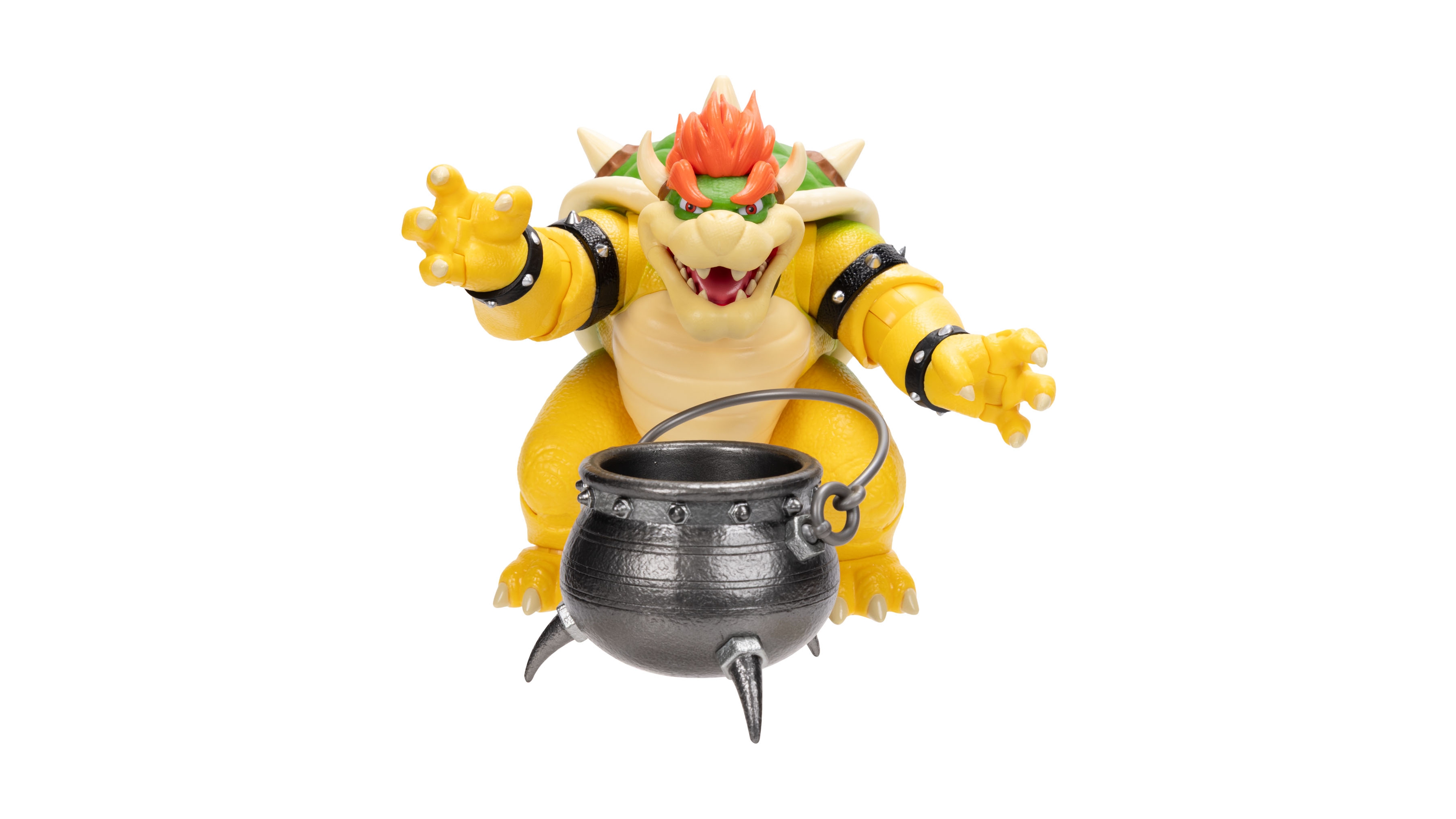 Super Mario Bowser 6" 2-Piece Action Figure, Ages 3+