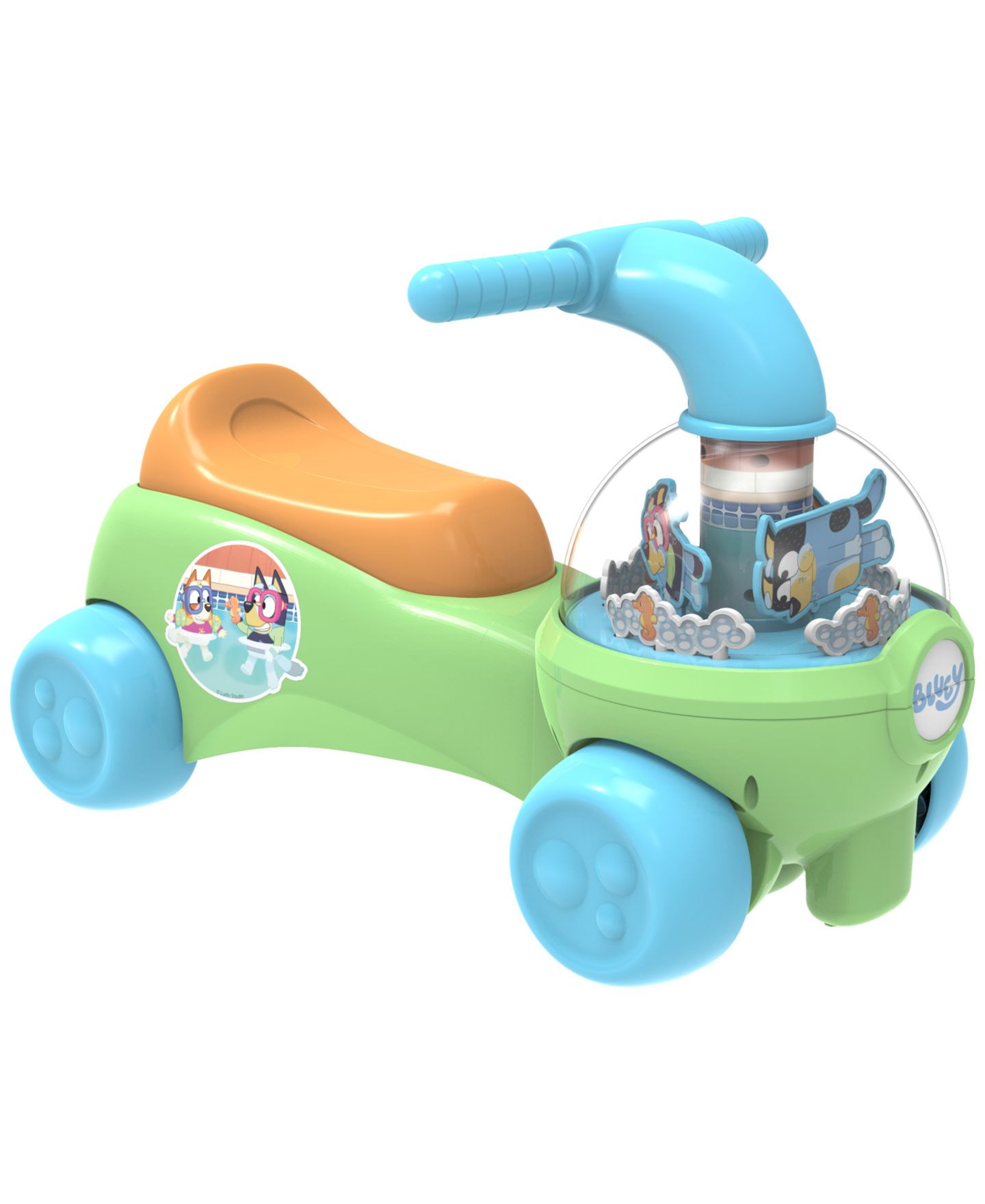Детская игрушка Bluey Swim Time Mechanical Ride-On, 44 lbs. Capacity, Ages 2+ — фото 2