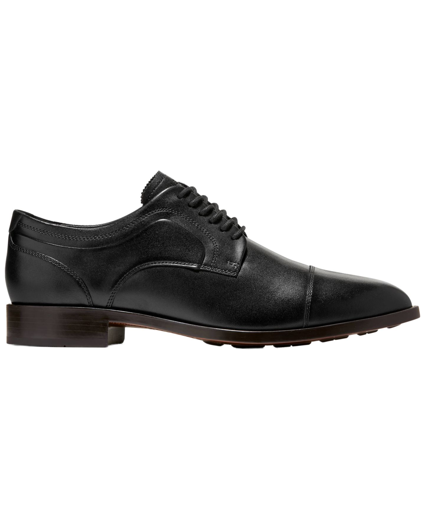 Мужские туфли Cole Haan Barton Grand Cap-Toe Oxford, цвет: Чёрный — фото 2