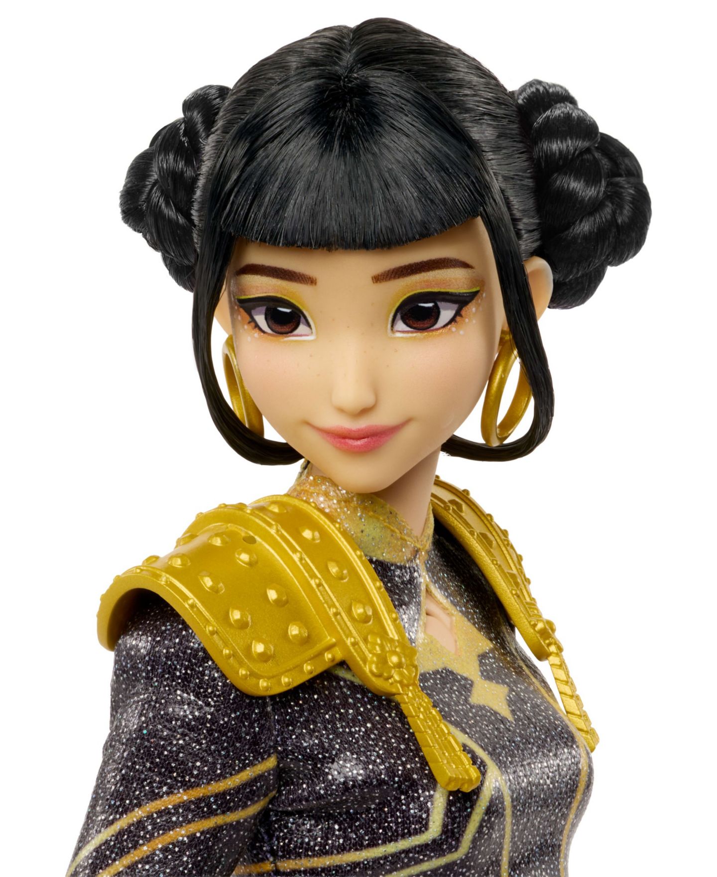 Детская кукла KPop Demon Hunters Zoey Golden 12.75" Singing Doll with 5 Posable Joints, Ages 4+ — фото 2