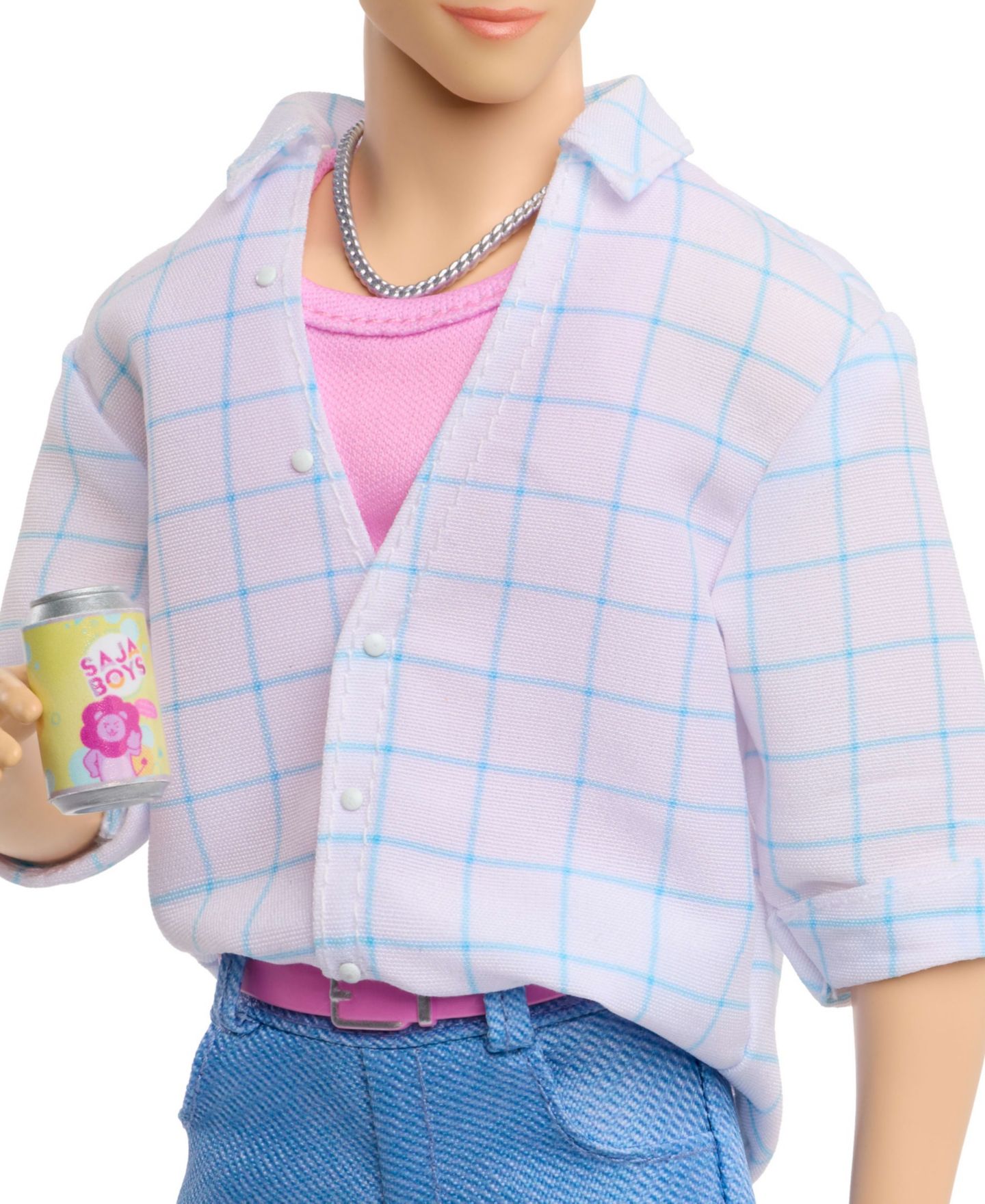 Детская кукла KPop Demon Hunters Saja Boys Jinu Soda Pop 12" Fashion Doll with 11 Posable Joints, Ages 4+ — фото 4