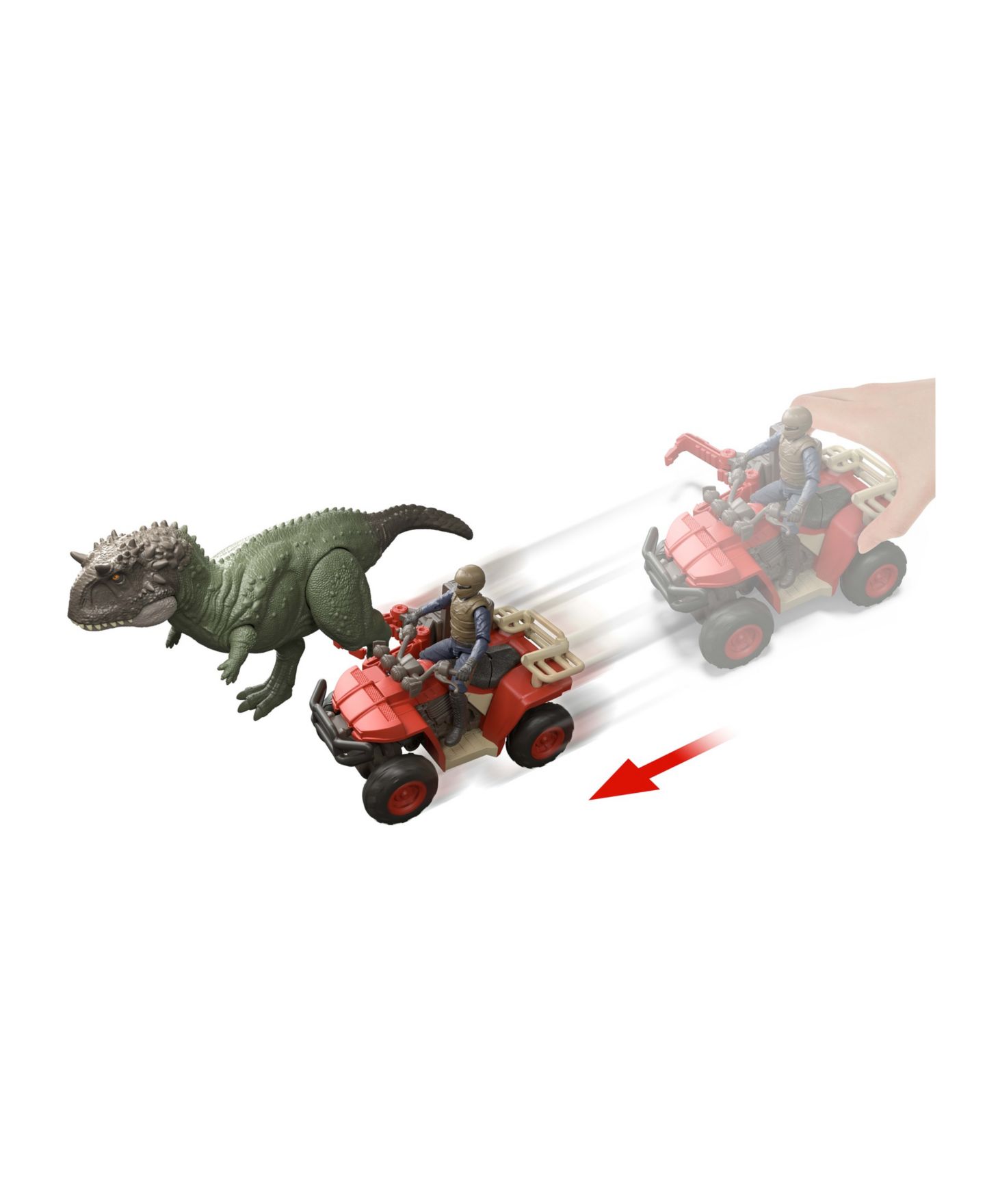 Детский игровой набор Jurassic World Ekrixinatorsaurus Capture Claw 3-Piece Playset, Ages 4+ — фото 2
