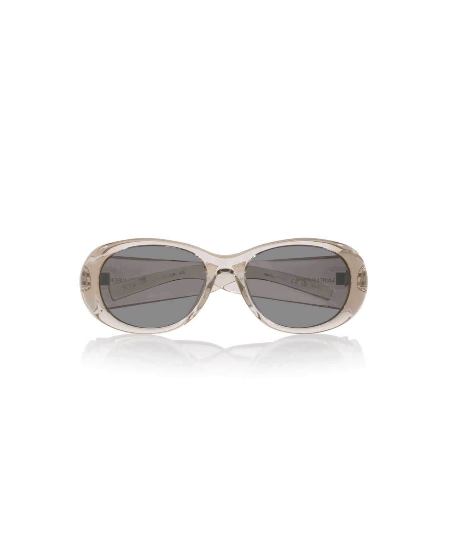 Женские солнцезащитные очки Saint Laurent Sl 736 YS000655, цвет: Коричневый — фото 5