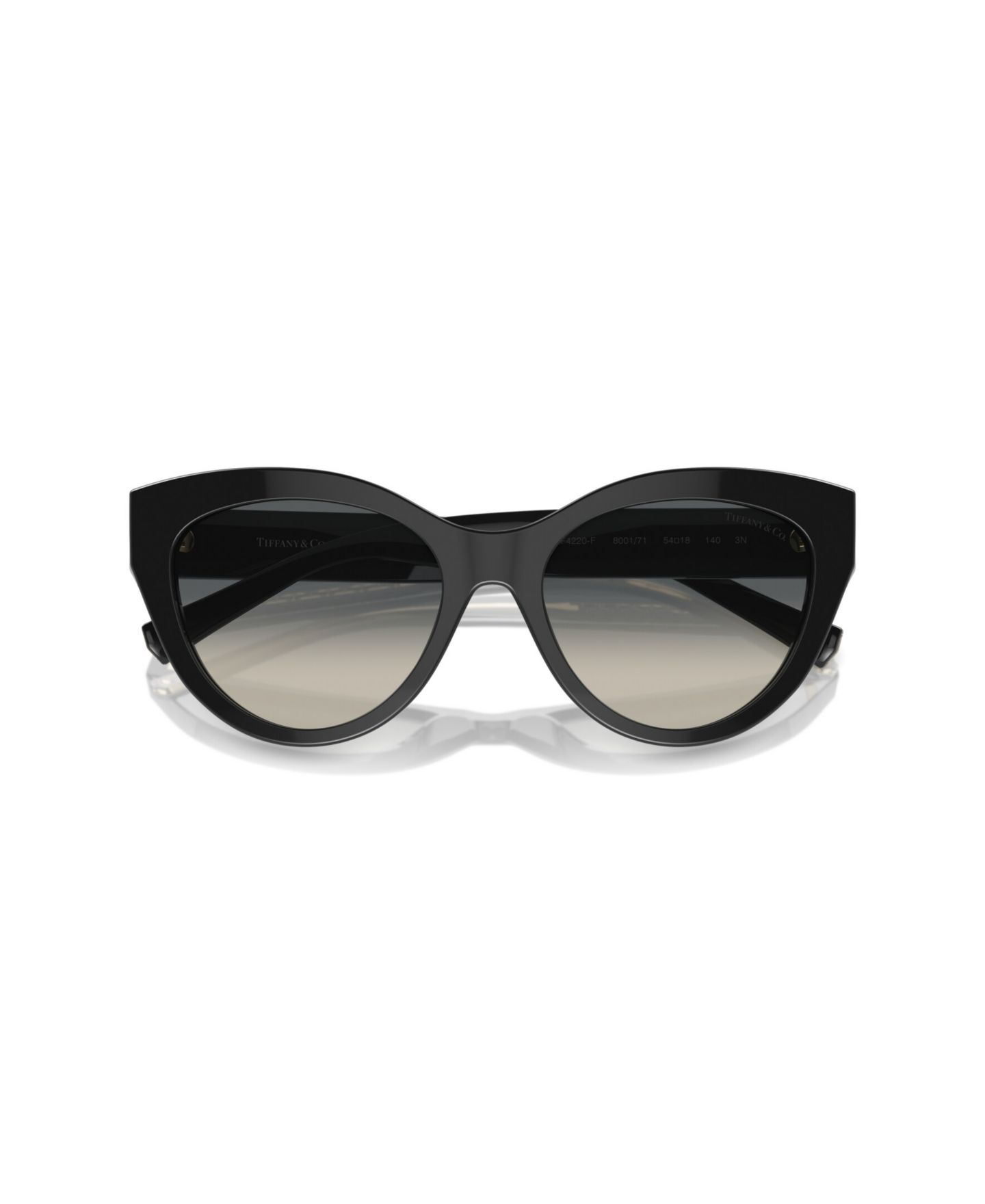 Женские солнцезащитные очки Tiffany & Co. Sunglasses, TF4220F, цвет: Чёрный — фото 5