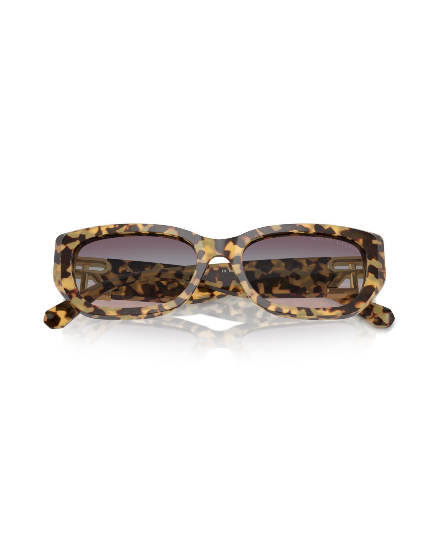Женские солнцезащитные очки Ralph Lauren The Bridget Sunglasses, RL8222, цвет: Spotty — фото 5