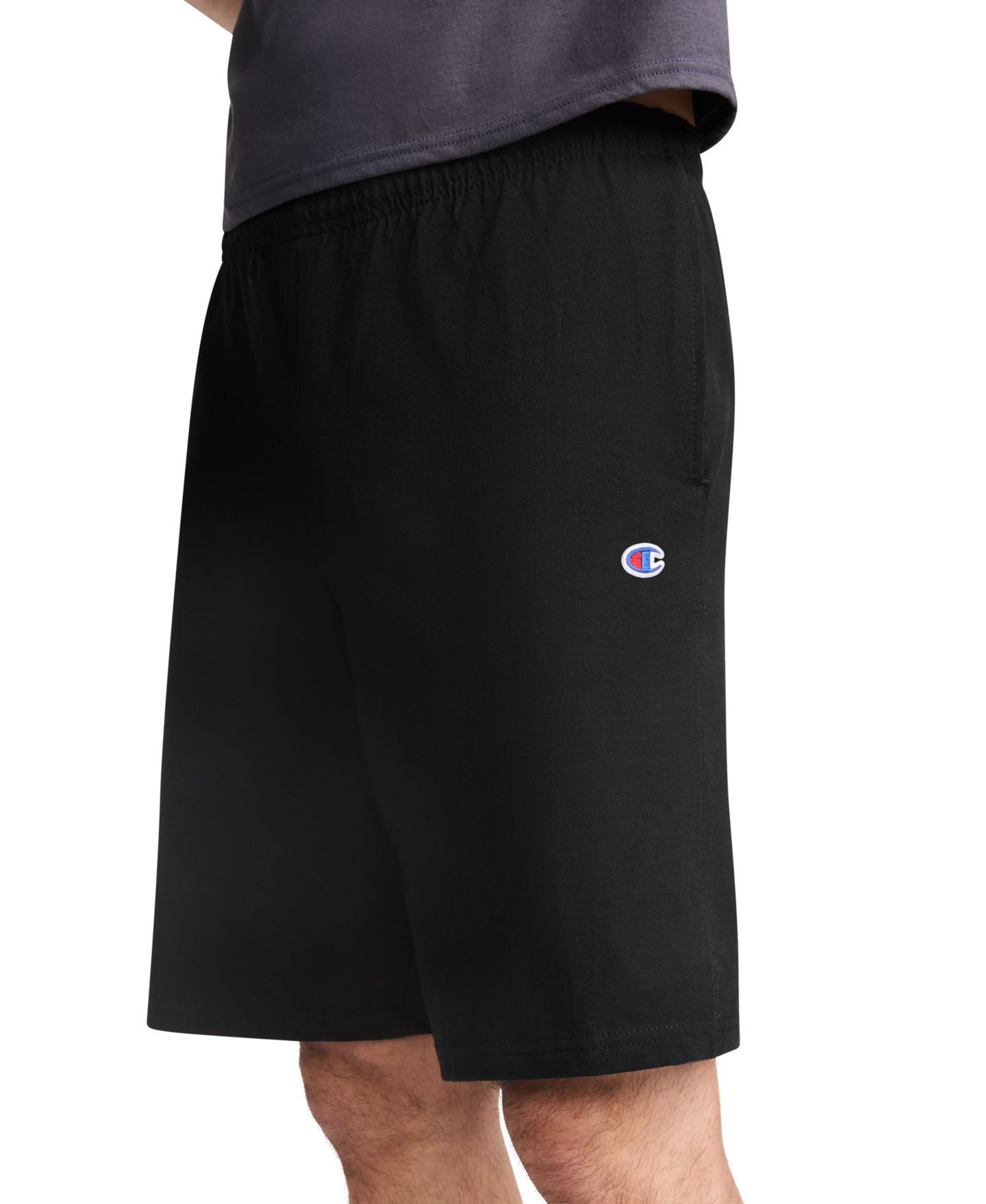 Мужские шорты Champion 9" Jersey Shorts, цвет: Чёрный — фото 3