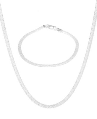 Bombe Satin Magic Necklace and Bracelet Set