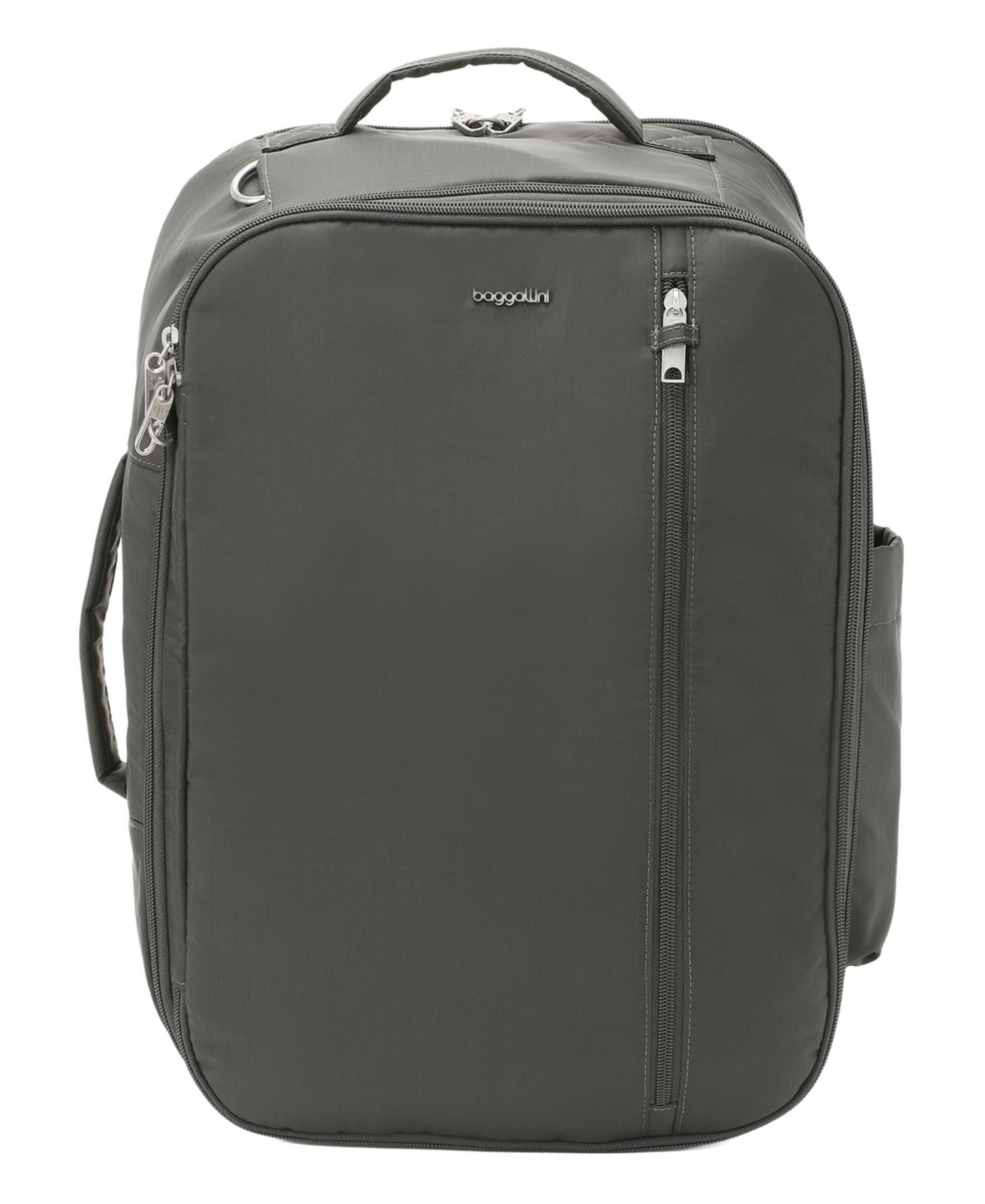 Рюкзак Baggallini Securtex Classic Anti-Theft Convertible Travel Small Messenger, цвет: Угольный — фото 1