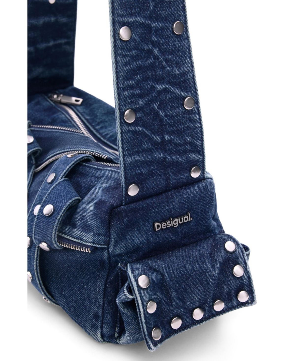 Desigual Women's Medium Denim Bag 100% Cotton