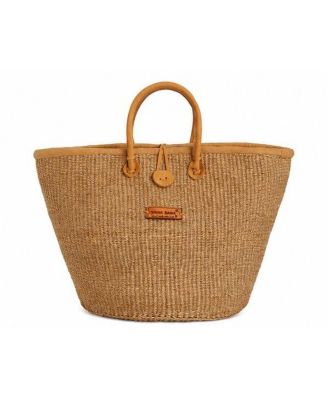 Life Handmade Sisal Market Basket Tote