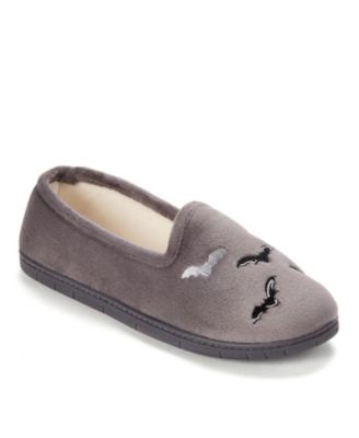 Women's Halloween Velour Closed Back Slippers