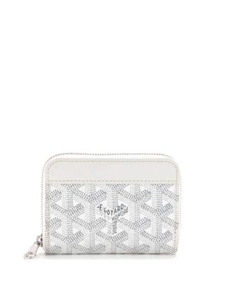 PM Matignon Zip Wallet Coated Canvas with Leather