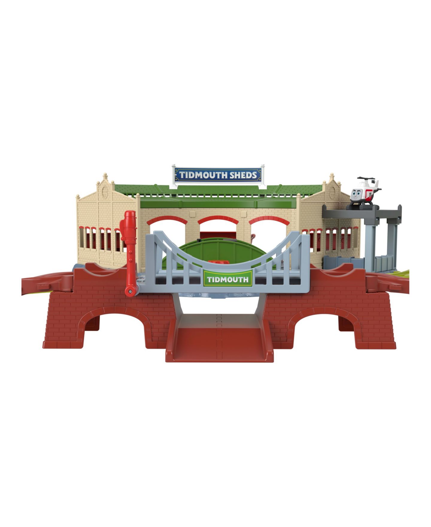 Игровой набор Thomas & Friends Explorin' с поездом и депо Tidmouth Sheds, каталка — фото 3