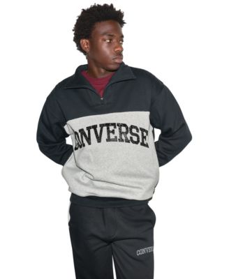 Men's Chuck Color-Block Quarter-Zip Sweatshirt